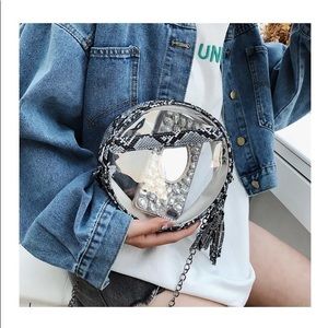 Clear, Game-Day, Crossbody. Transparent